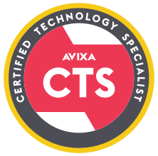 Avixa CTS Certified